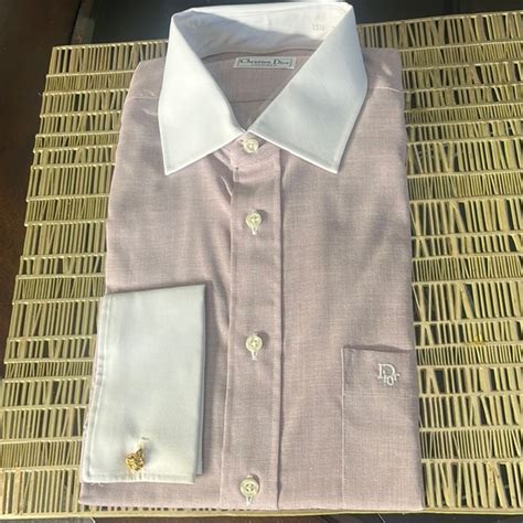 white and grey dior shirt|christian Dior chemises shirt.